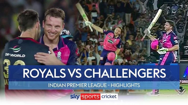 Regardez la meilleure action du match Rajasthan Royals et Royal Challengers Bangalore alors que le magnifique 106 à 60 balles de Jos Buttler emmène son équipe en finale IPL.