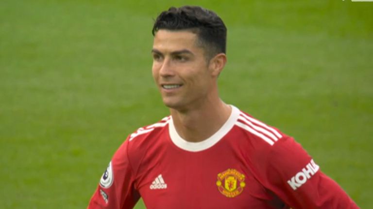 Cristiano Ronaldo Man Utd Brighton