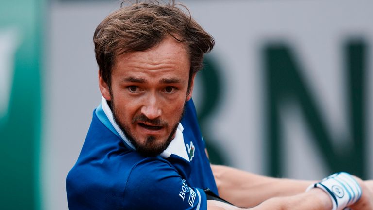 Daniil Medvedev eased into the fourth round of the French Open with a comfortable win over Serbian Miomir Kecmanovic