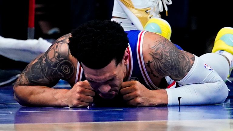 76ers' Green suffered the injury just three minutes into Game 6 against the Heat 
