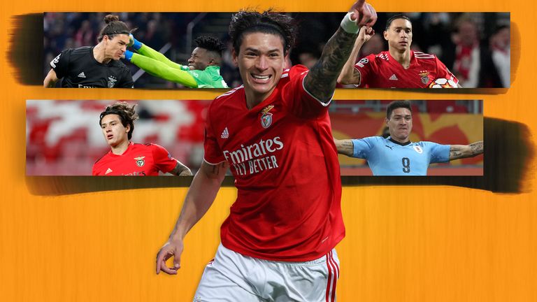 Benfica- und Uruguay-Stürmer Darwin Nunez