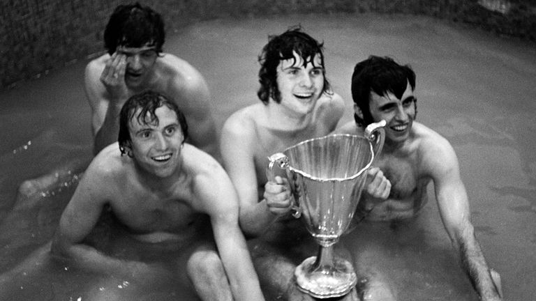 Derek Johnstone was part of the Rangers team to win the European Cup Winners Cup in 1972