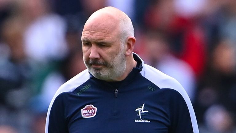 28 May 2022; Kildare manager Glenn Ryan before the Leinster GAA Football Senior Championship Final match between Dublin and Kildare at Croke Park in Dublin. Photo by Piaras .. M..dheach/Sportsfile