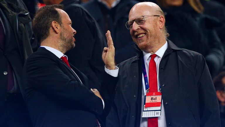Former executive vice-chairman Ed Woodward helped moderate the Glazers' takeover of Manchester United in 2005
