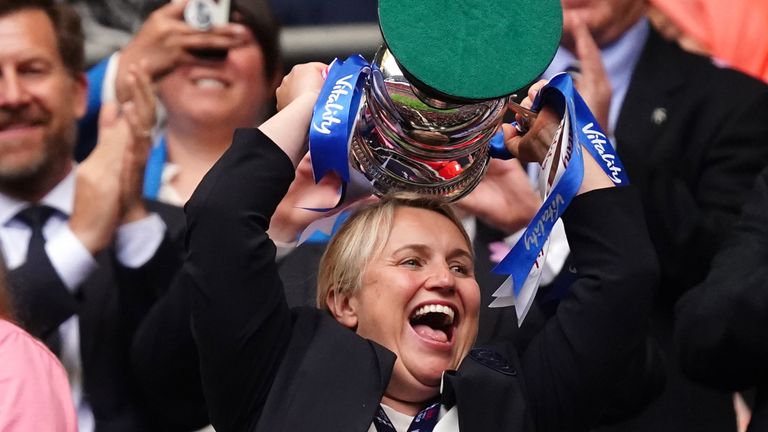 Emma Hayes guided Chelsea to another FA Cup title