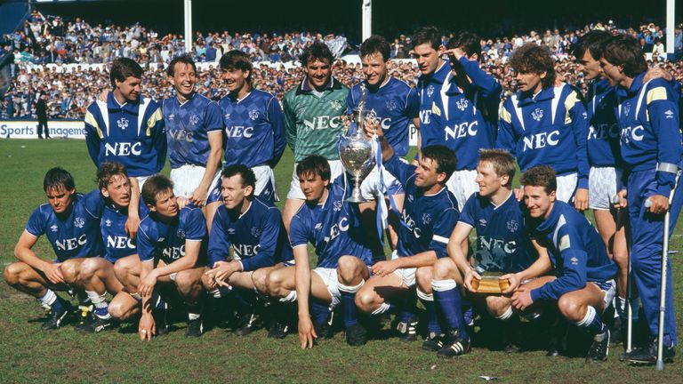 Everton last won the English top-flight title in 1987