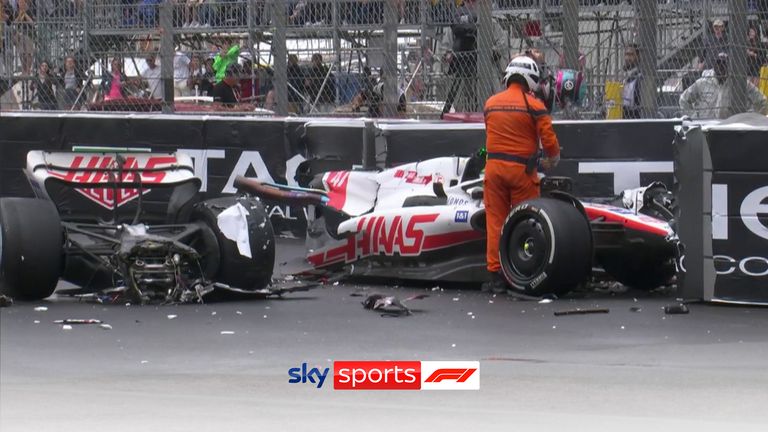 Perez wins chaotic Monaco GP, Ferrari blows it for Leclerc