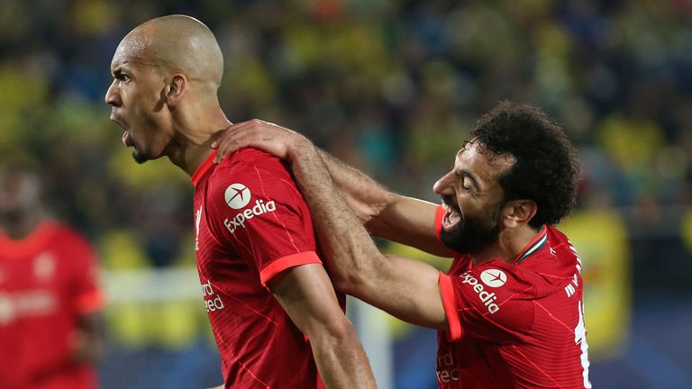 El séptimo gol de la temporada de Fabinho ayudó al Liverpool