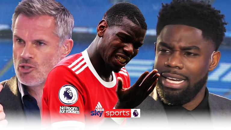 Micah Richards, Jamie Carragher and Jamie Redknapp locked horns as they discussed whether Manchester United's Paul Pogba would be a good signing for rivals Manchester City.
