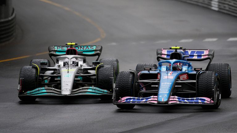 Lewis Hamilton had a bit of a disappointing race in Monaco