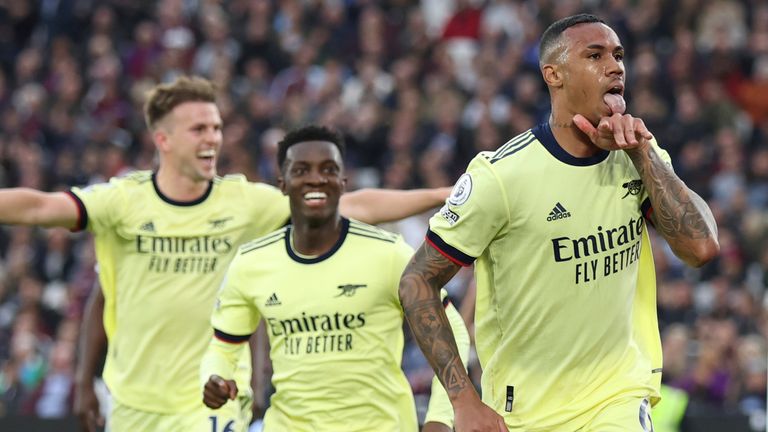 Arsenal heads closer to CL return with 2-1 win at West Ham - The San Diego Union-Tribune