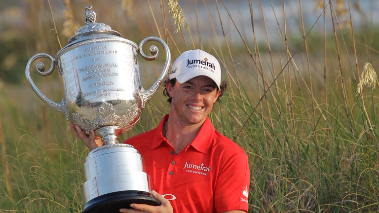 Highlights from Rory McIlroy&#39;s dominant eight-shot victory at the 2012 PGA Championship.