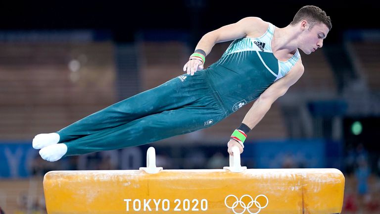 Rhys McClenaghan represented Ireland at the delayed 2020 Olympic Games (PA Images)