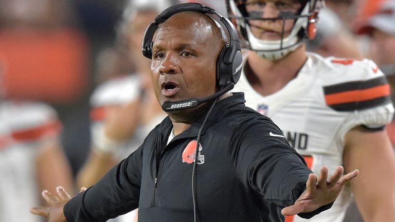 Jackson was fired by the Browns for the 2018 NFL season.