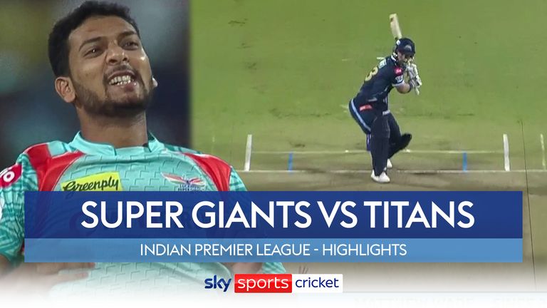 Super Giants v Titans IPL highlights thumbnail