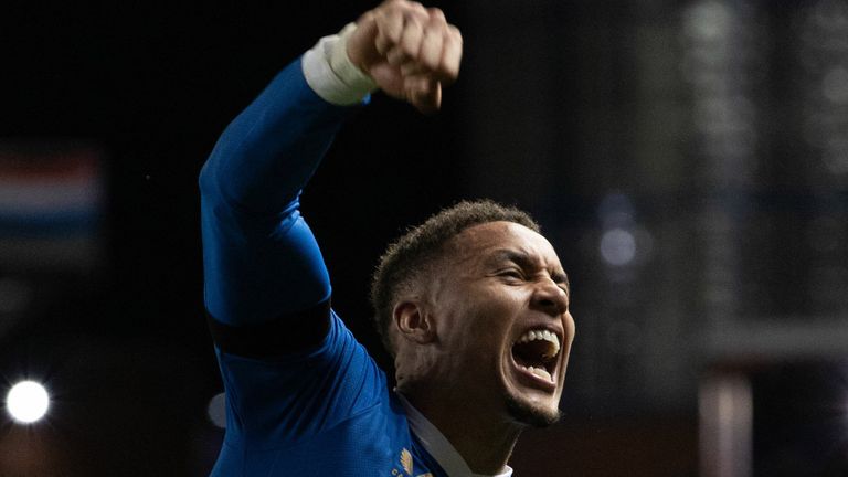 James Tavernier is the top scorer in the Europa League this season 