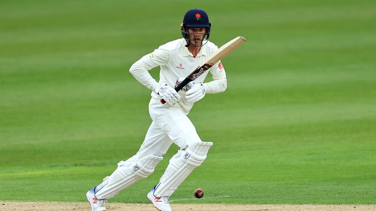 Lancashire opener Keaton Jennings starred on his return to first-class cricket