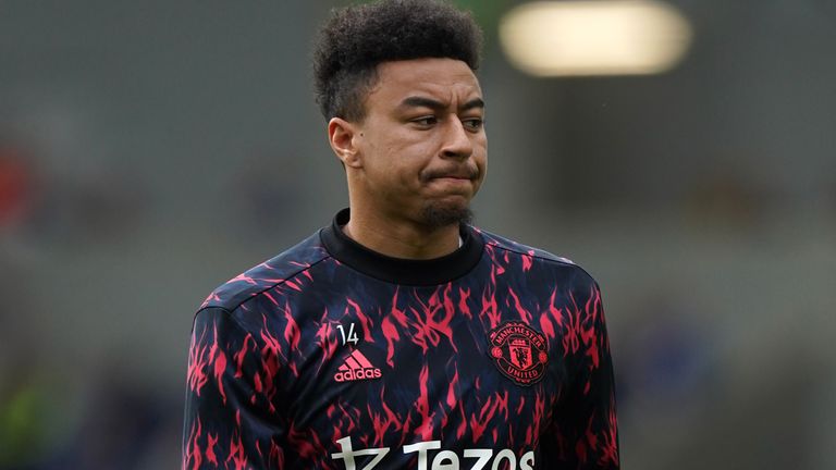 Jesse Lingard spent a successful spell on loan at West Ham in 2021