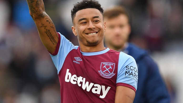 Jesse Lingard pasó un período exitoso cedido en West Ham en 2021