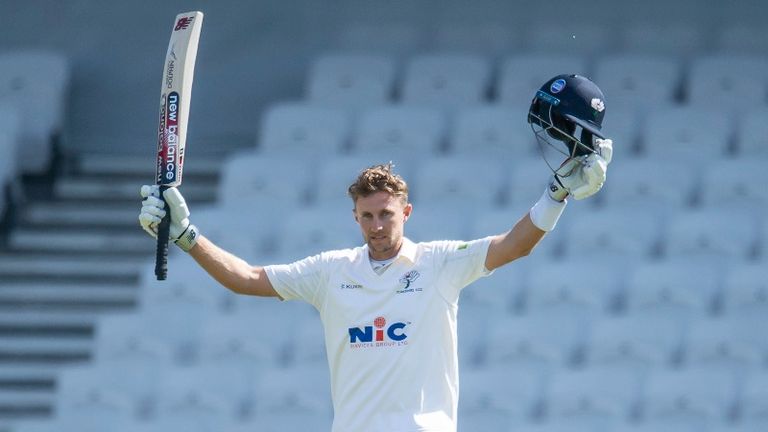 Root struck his maiden Roses century on day three at Headingley