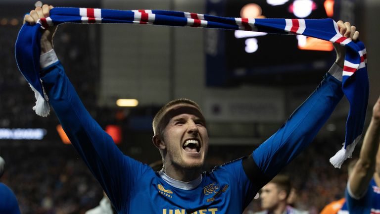 John Lundstram's strike sent Rangers through to the Europa League final