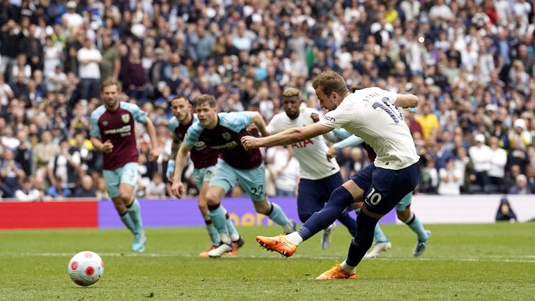 Kane fired home from 12 yards in the eighth minute of stoppage time