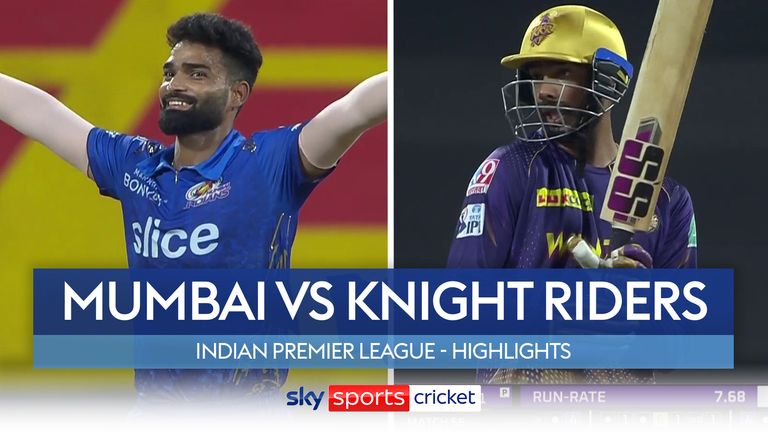 The best of the action from the Indian Premier League match between Mumbai Indians and Kolkata Knight Riders.