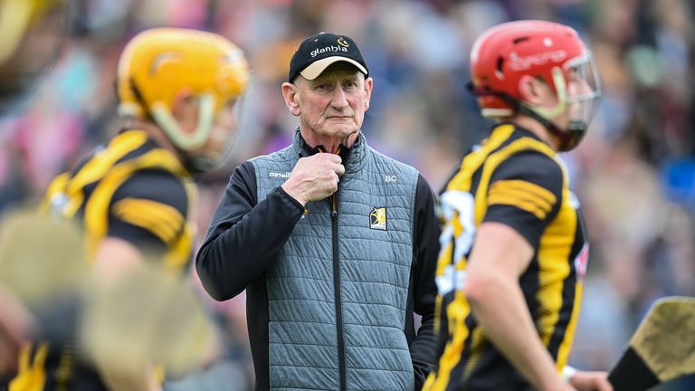 21 May 2022; Kilkenny manager Brian Cody before the Leinster GAA Hurling Senior Championship Round 5 match between Kilkenny and Wexford at UPMC Nowlan Park in Kilkenny. Photo by Stephen McCarthy/Sportsfile