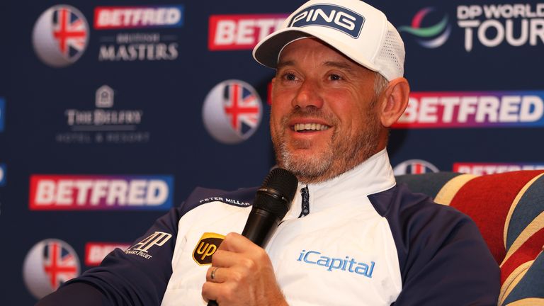 SUTTON COLDFIELD, ENGLAND - MAY 04:  during a practice round prior to the Betfred British Masters hosted by Danny Willett at The Belfry on May 04, 2022 in Sutton Coldfield, England. (Photo by Richard Heathcote/Getty Images)