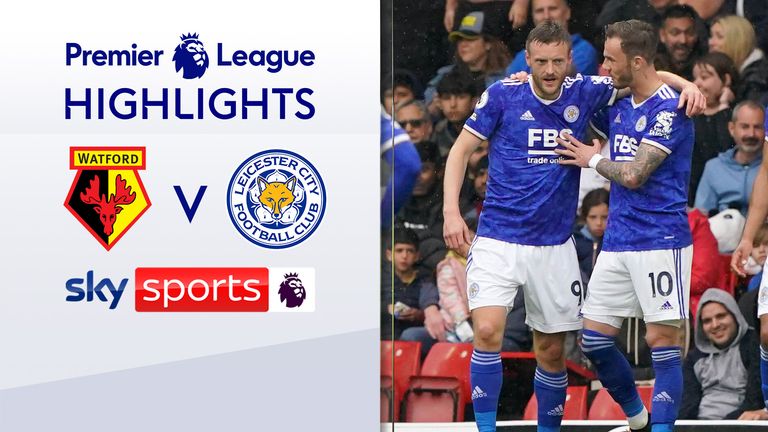 Watford 1 5 Leicester Roy Hodgson S Final Home Game In Charge Ends In Heavy Defeat Football News Sky Sports