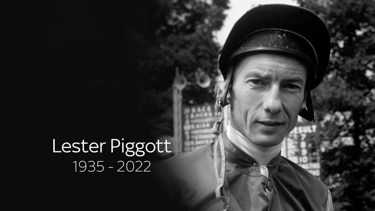 Former champion jockey and nine-time Derby winner Lester Piggott has died aged 86