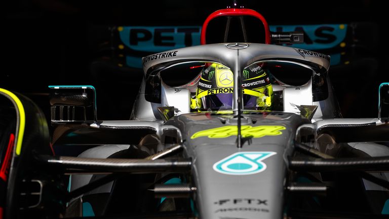 Sir Lewis Hamilton, Mercedes, during final practice