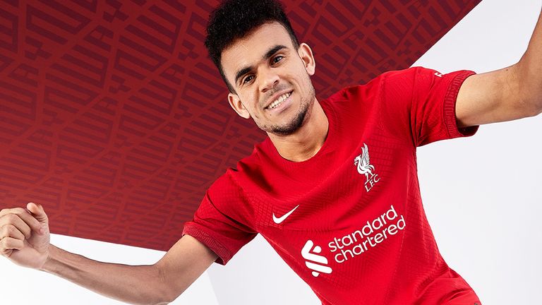 Liverpool unveil their new Nike home shirt the 2022/23 season | Football News | Sky Sports