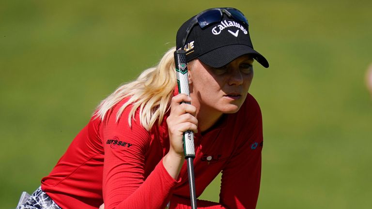 Madelene Sagstrom membuka dengan 63 untuk memimpin dengan satu tembakan di Founders Cup |  Berita Golf