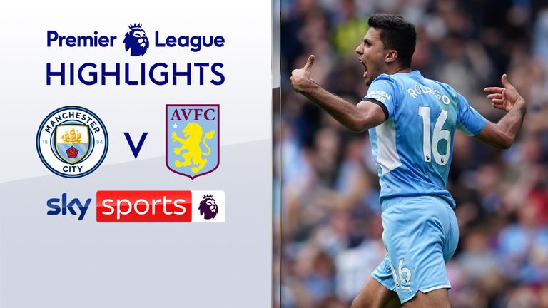 Man City vs Aston Villa highlights