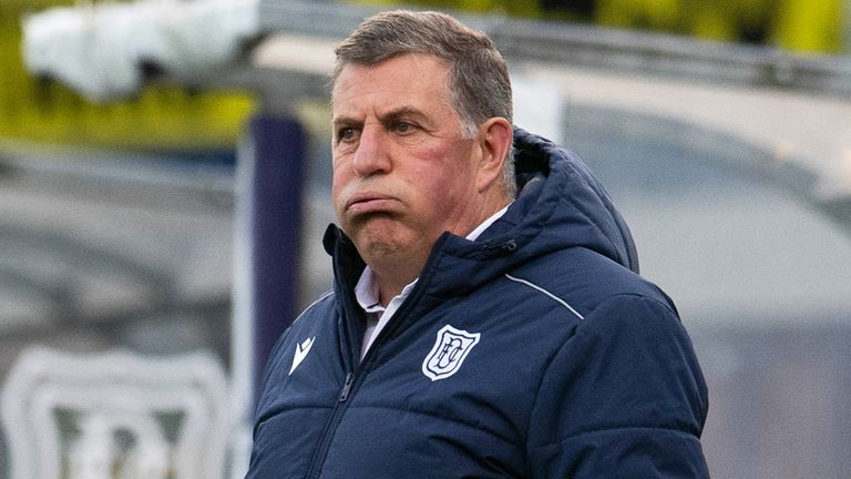 Mark McGhee: Manager to leave relegated Dundee after Sunday's final  Scottish Premiership game at Livingston | Football News | Sky Sports
