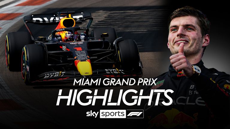 F1: Max Verstappen wins Formula 1's inaugural Miami Grand Prix