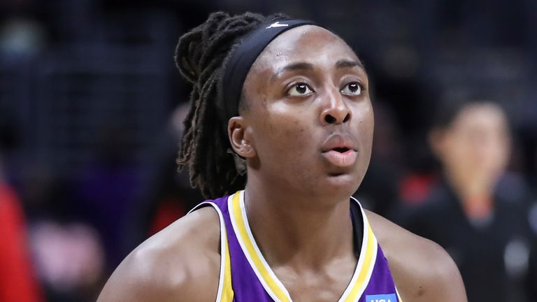 The Los Angeles Sparks&#39; Nneka Ogwumike