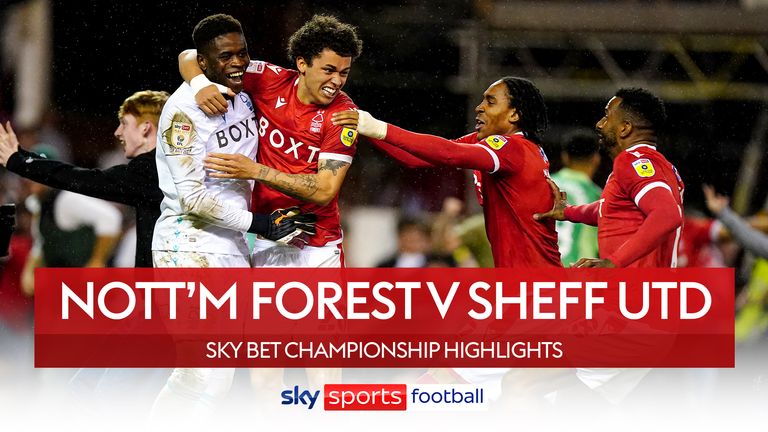 Nottingham Forest 1-2 Sheffield United (Agg 3-3): Reds win 3-2 on penalties to reach Sky Bet Championship play-off final - Football News - Sky Sports
