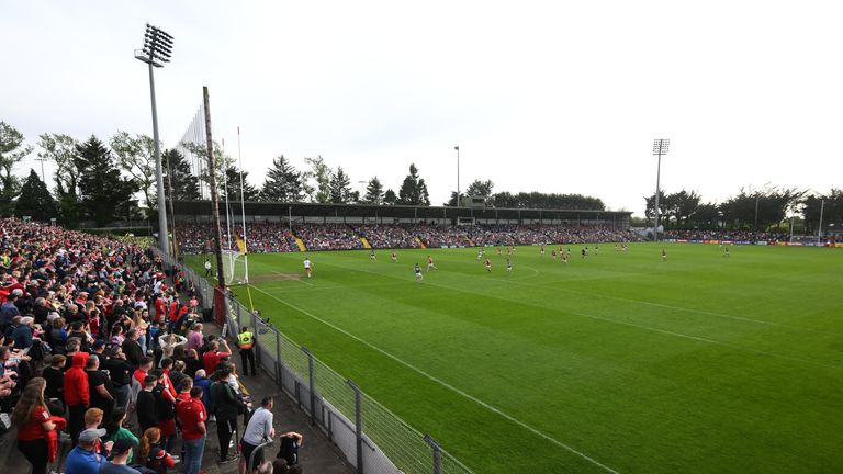 7 May 2022; A general view of P..irc Ui Rinn during the Munster GAA Football Senior Championship Semi-Final match between Cork and Kerry at P..irc Ui Rinn in Cork. Photo by Stephen McCarthy/Sportsfile
