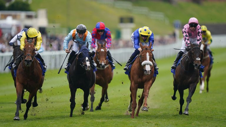 Red Mirage and David Probert hold on at Chester