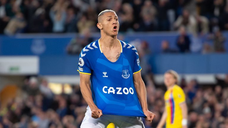 Richarlison levelled for Everton