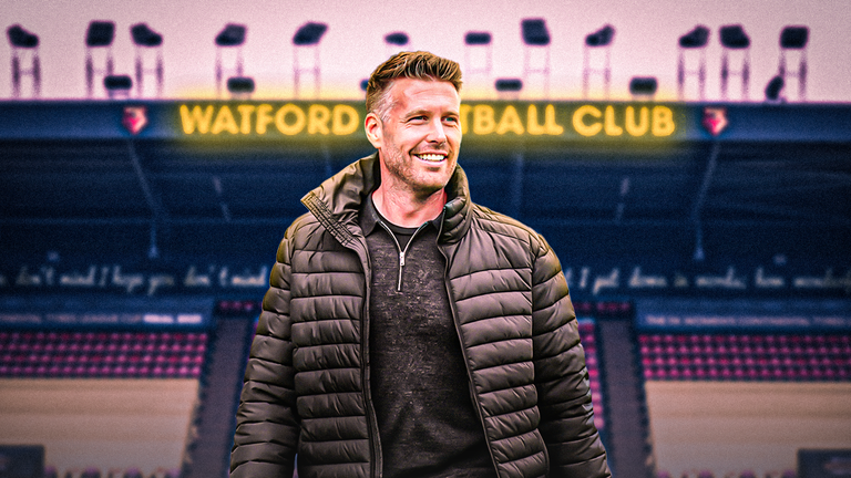 Rob Edwards will be Watford's head coach from the 2022/23 season