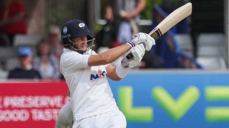 Joe Root impressed in his first innings since resigning as England's Test captain last month (John Heald)