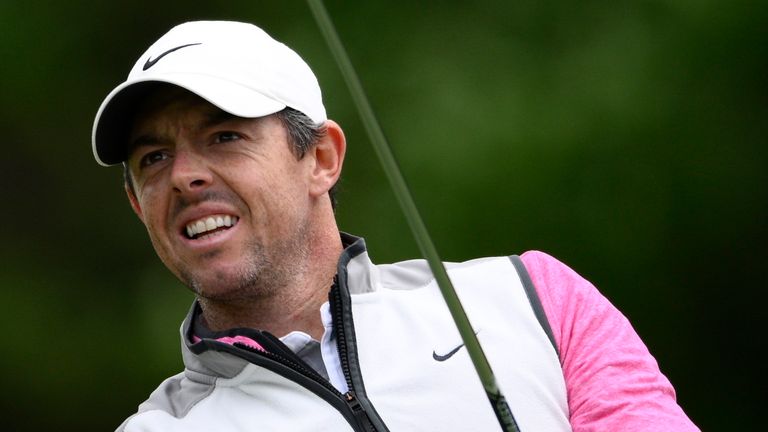 McIlroy was looking to win the Wells Fargo Championship for a fourth time 