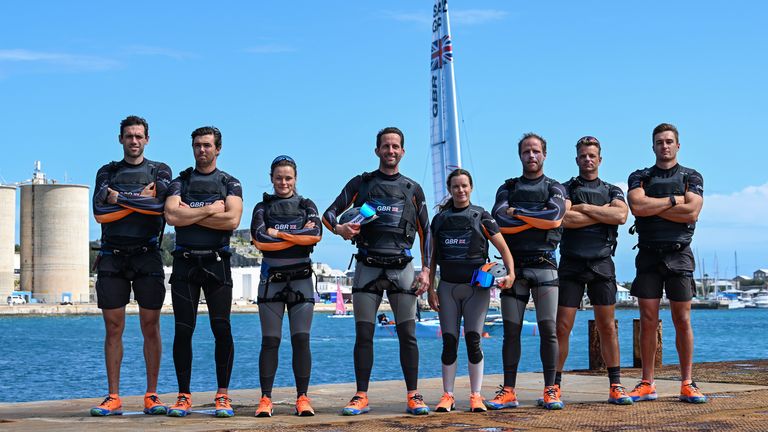 The British SailGP team for Season 3