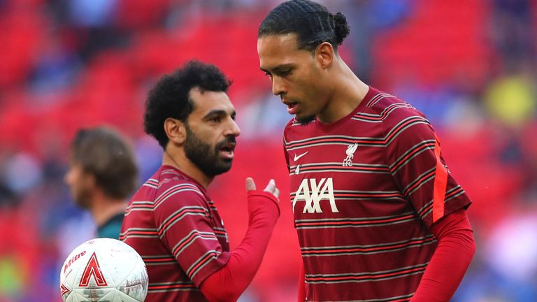 Salah, Van Dijk, Liverpool