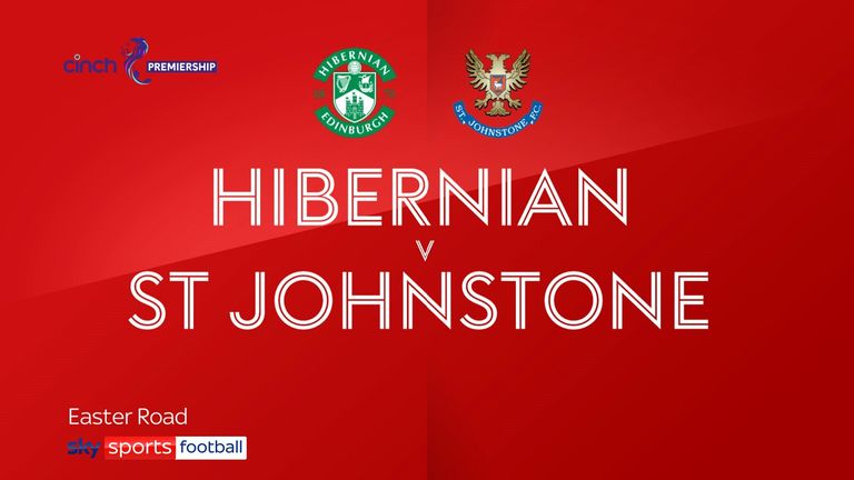 Highlights of the Scottish Prem match between Hibs and St Johnstone 