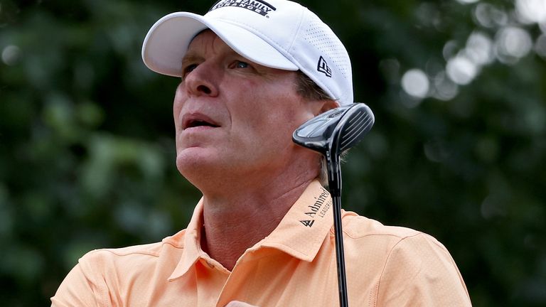 Steve Stricker is closing in on a fourth senior major title