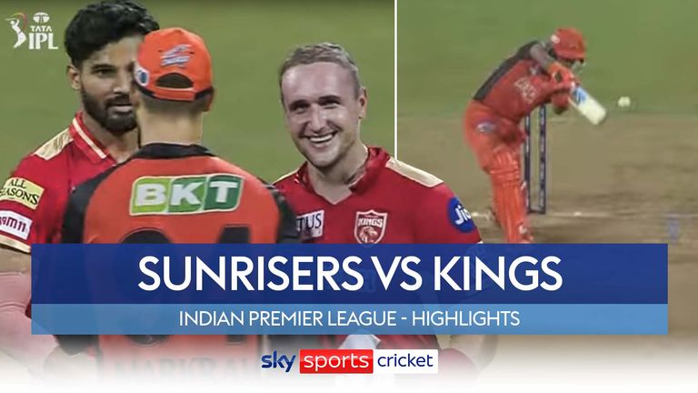 The best of the action from the Indian Premier League match between Sunrisers Hyderabad and Punjab Kings
